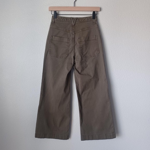 VERONICA BEARD Crosbie Wide Leg High Rise Pants US 24/00 - Picture 2 of 5